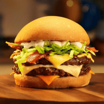 Burger double carne