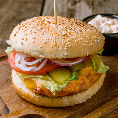 Hamburguer chicken